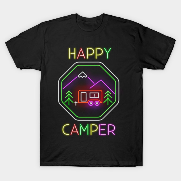 I'M Simple Camping Wine Dog Flip-Flops Lover Women Shirt Tee